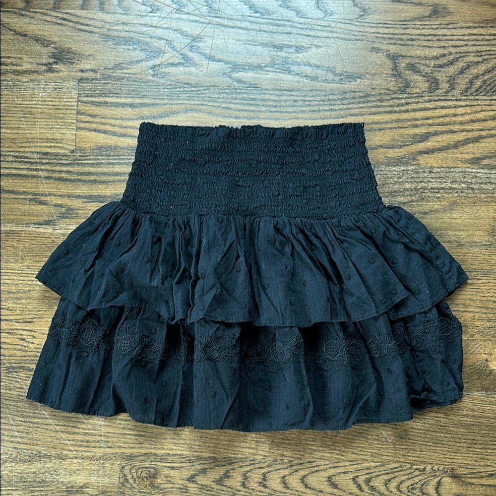 J. Crew black mini skirt